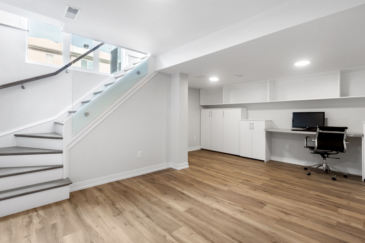 Basement Remodeling project example